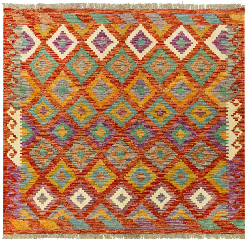 Afghan Kilim | 145 x 153 cm