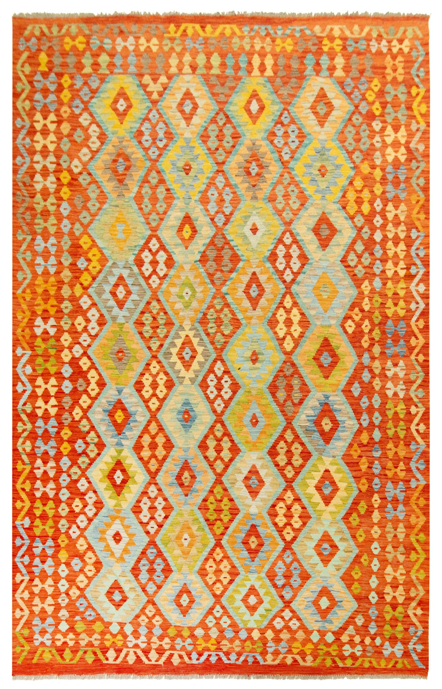 Afghan Kilim | 304 x 206 cm