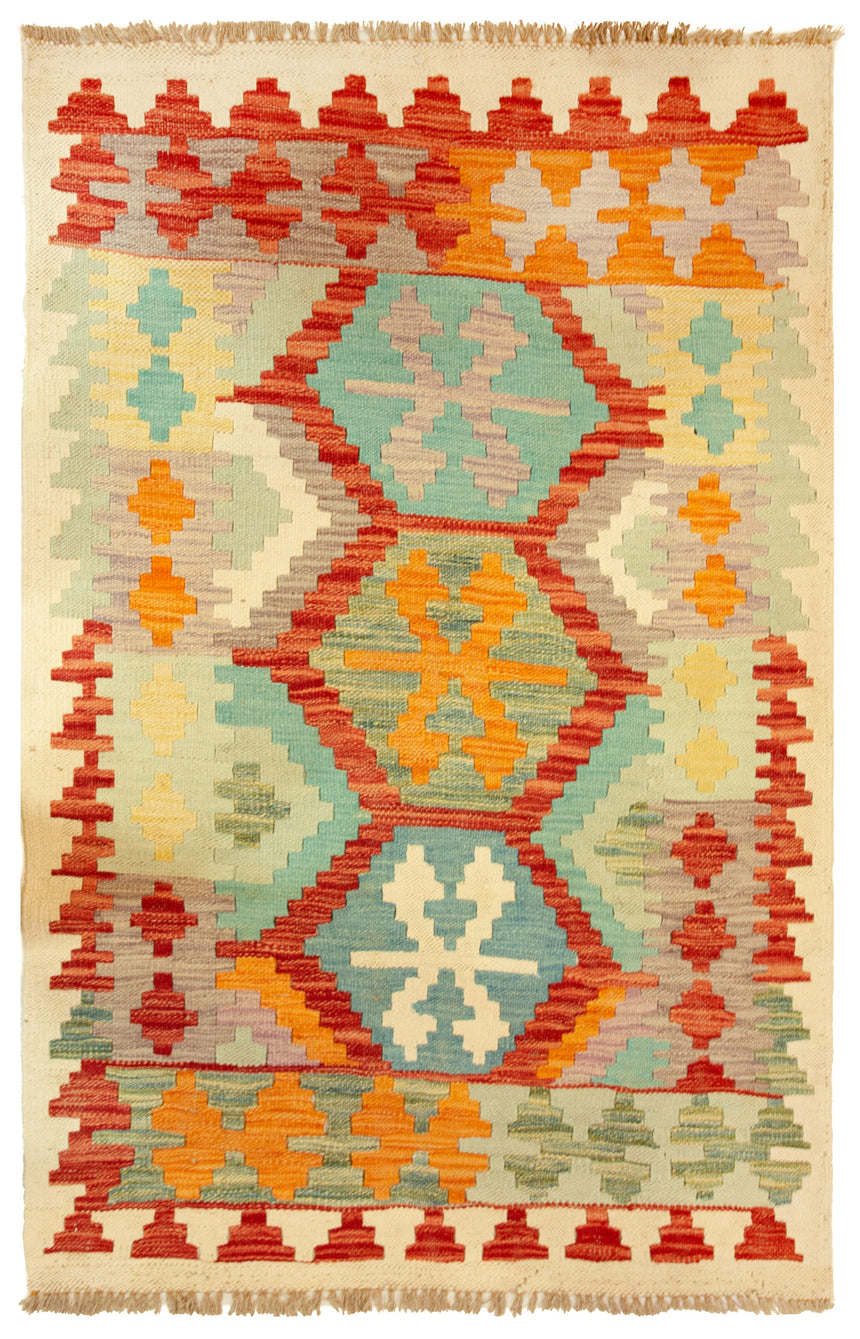 Kilim Afgano | 132 x 87 cm