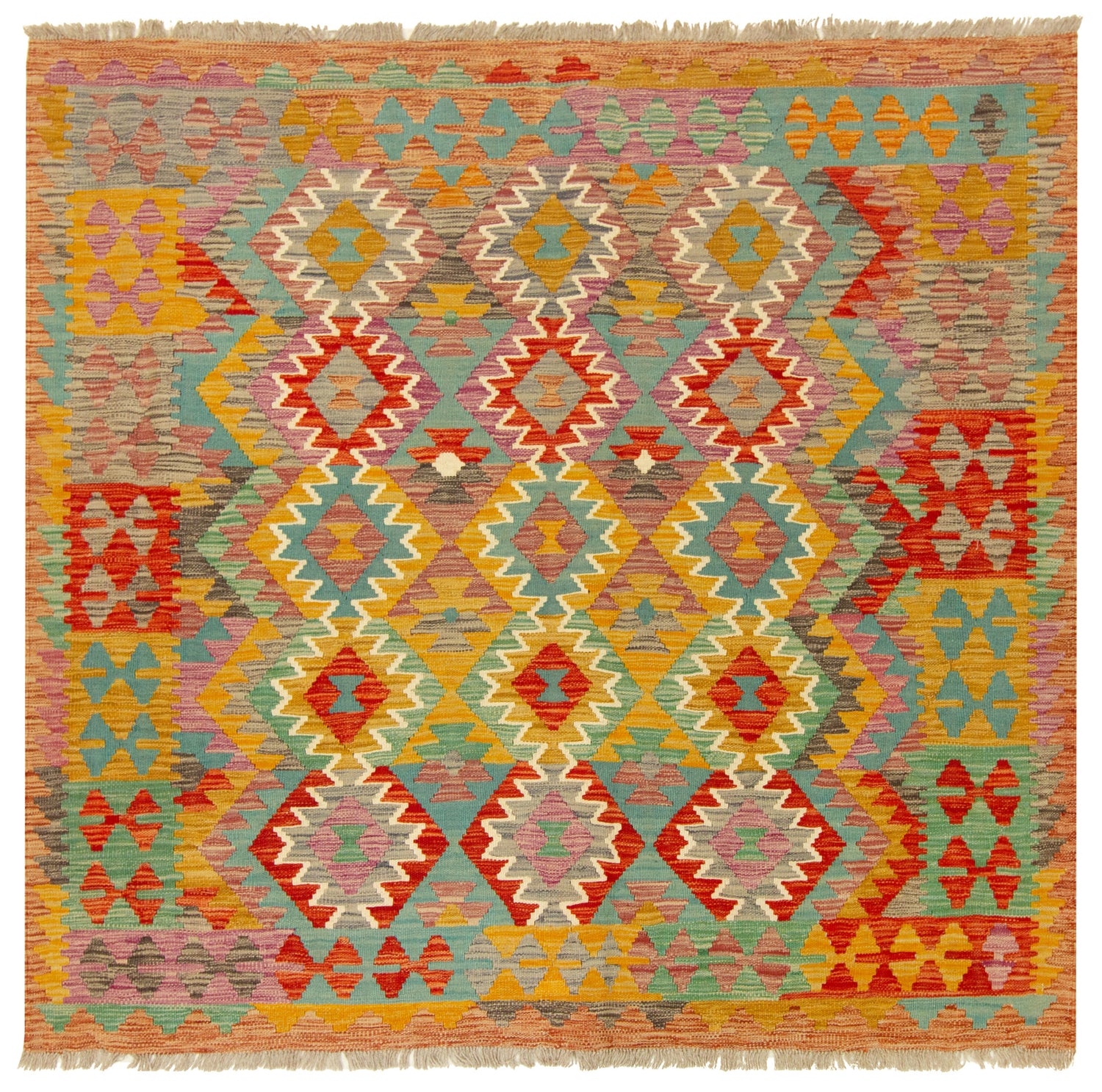 Kilim Afgano | 165 x 158 cm