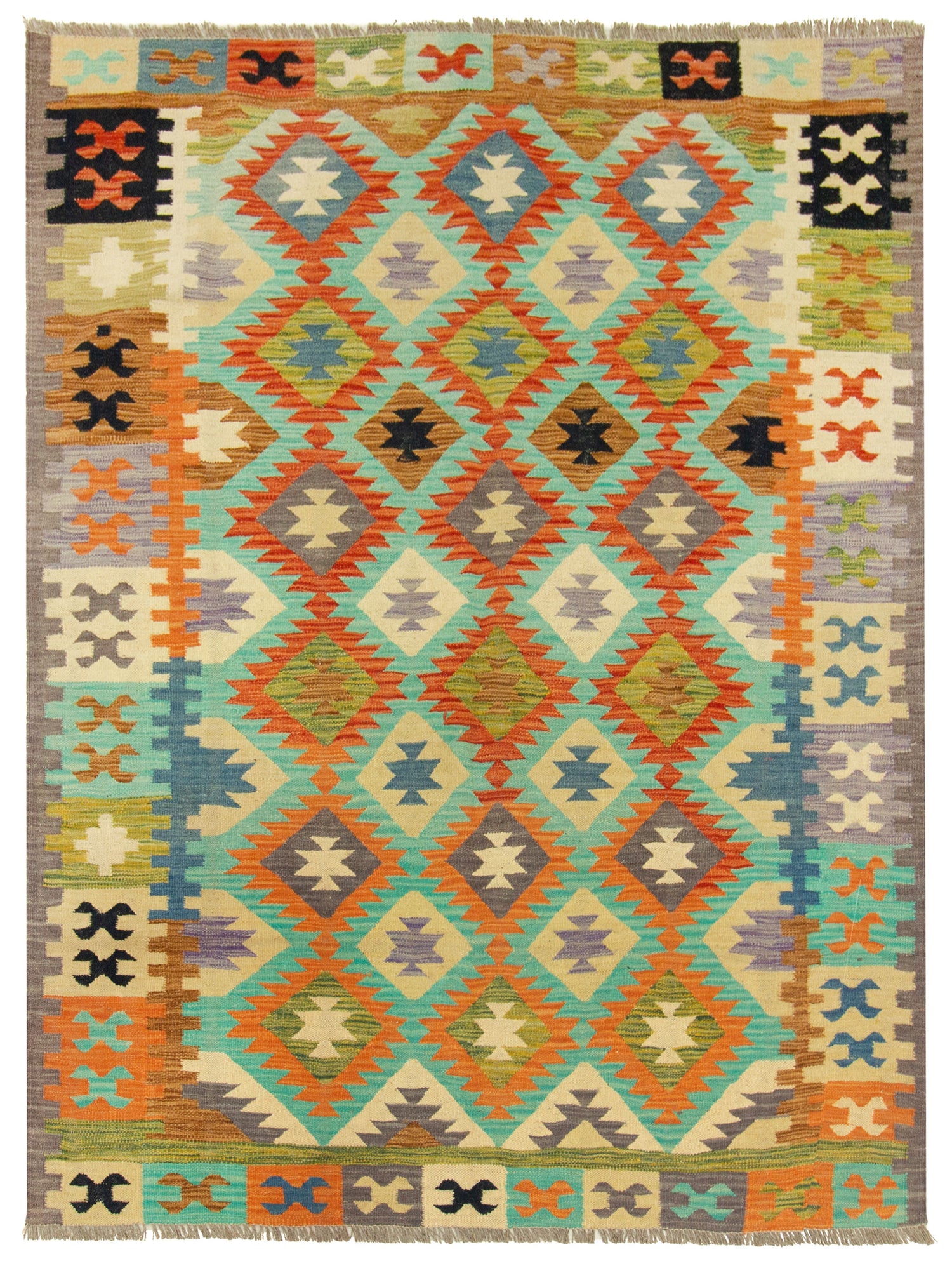 Kilim Afgano | 191 x 151 cm
