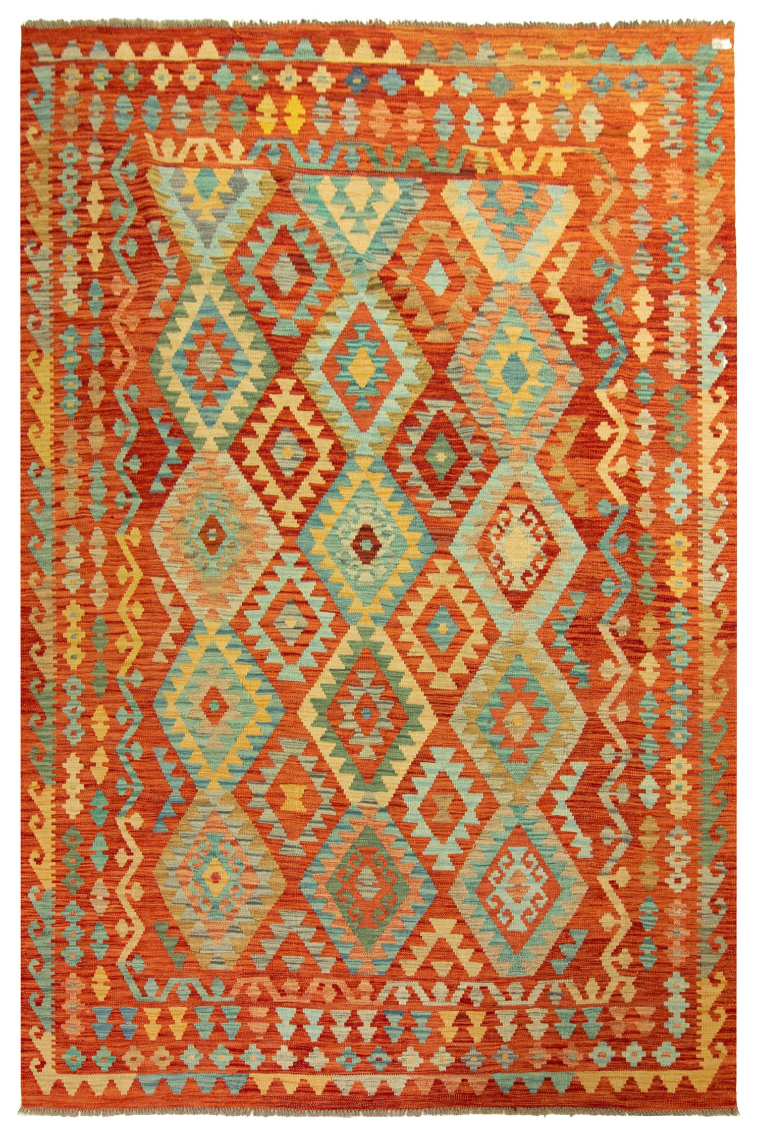 Afghan Kilim | 299 x 216 cm