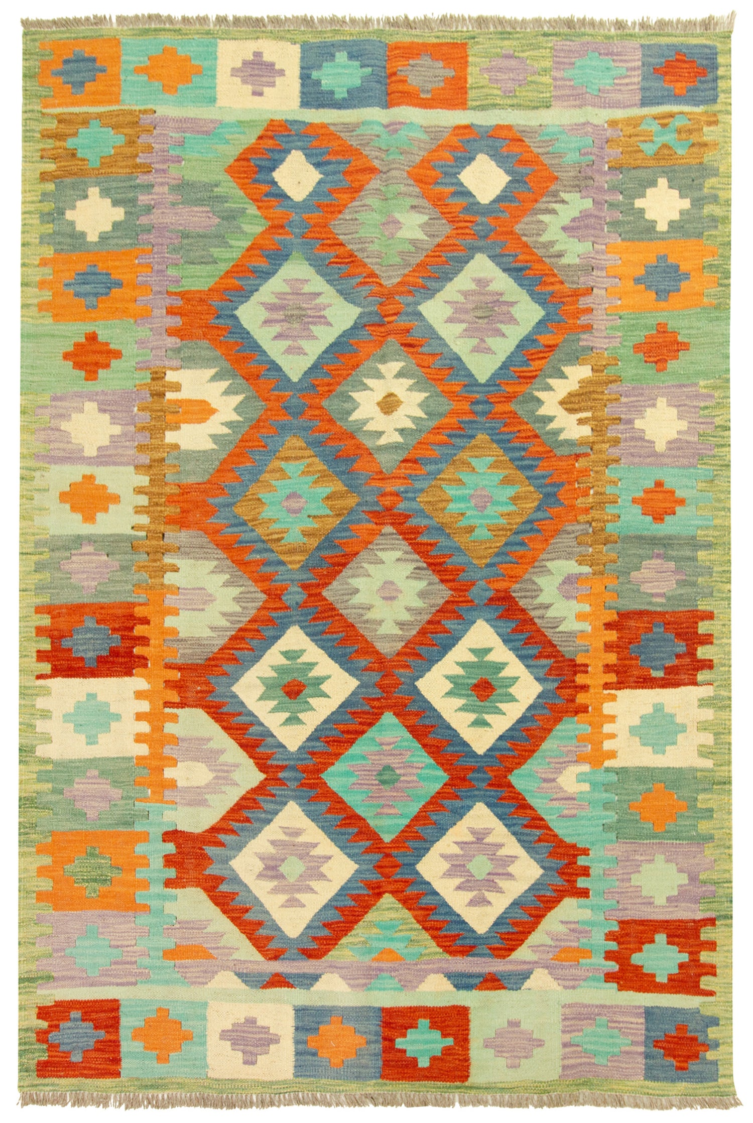 Kilim Afgano | 193 x 150 cm