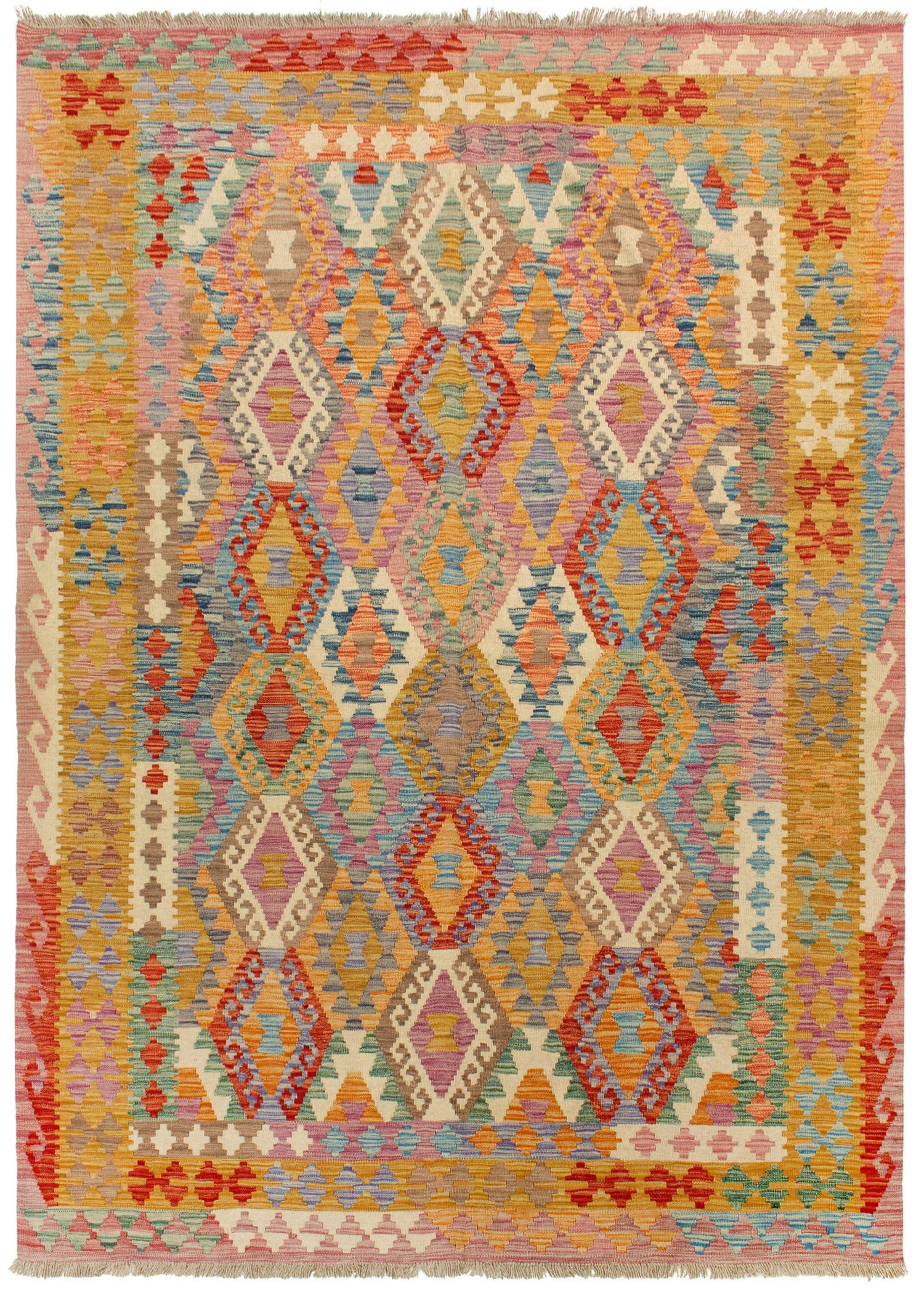 Kilim Afgano | 242 x 190 cm