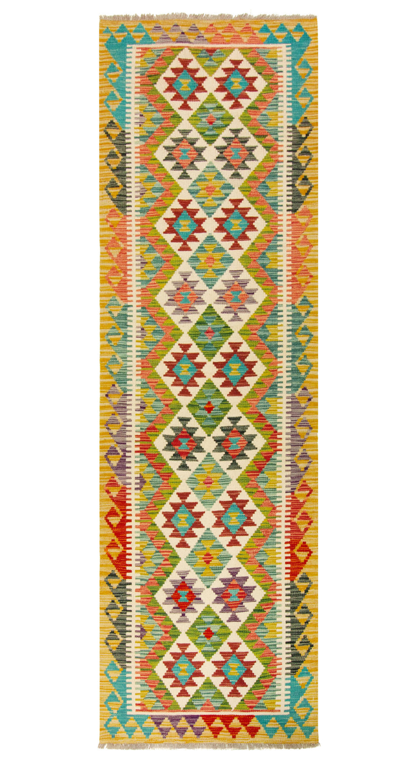 Kilim Afgano | 247 x 79 cm