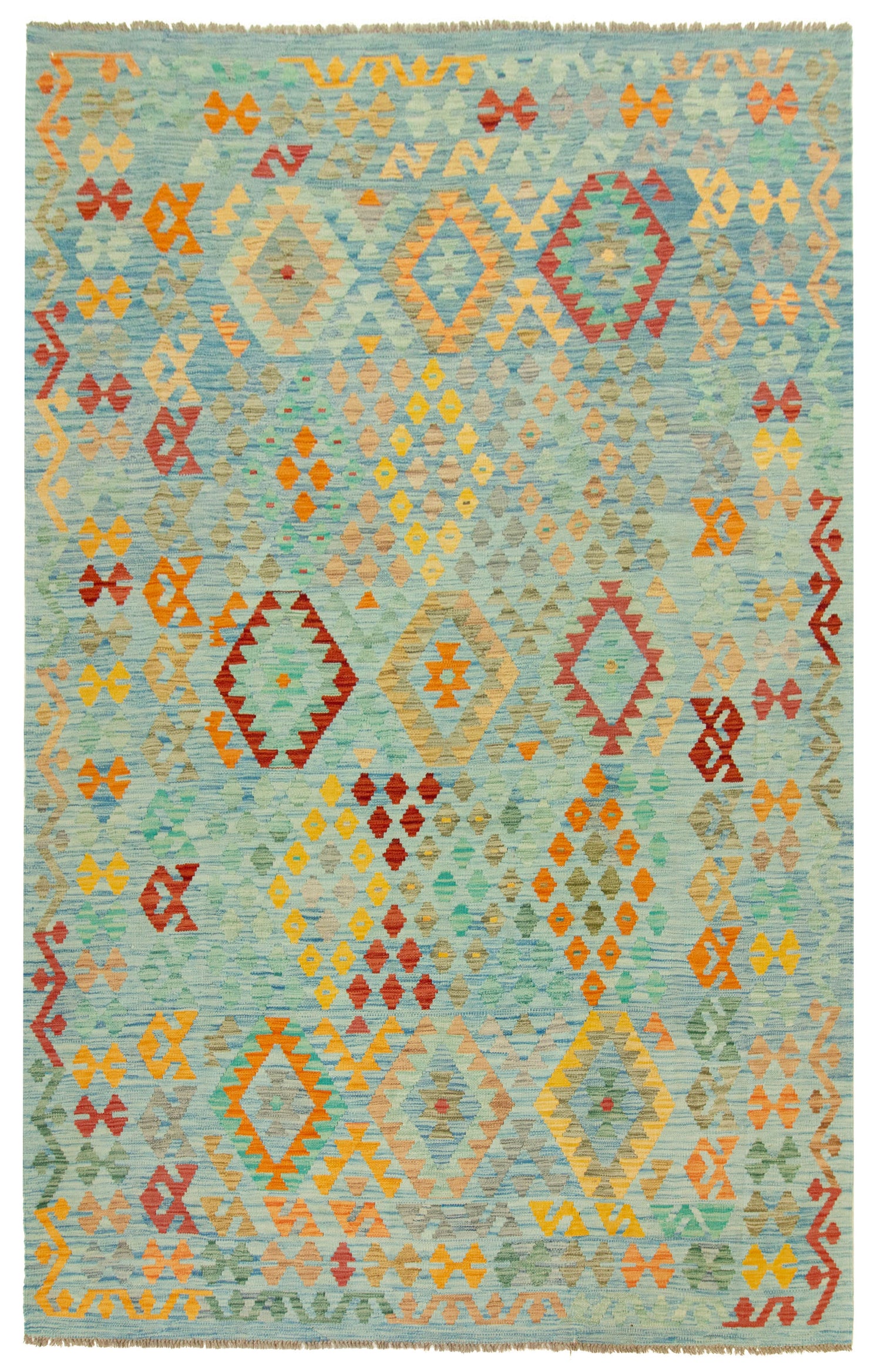 Afghan Kilim | 294 x 200 cm