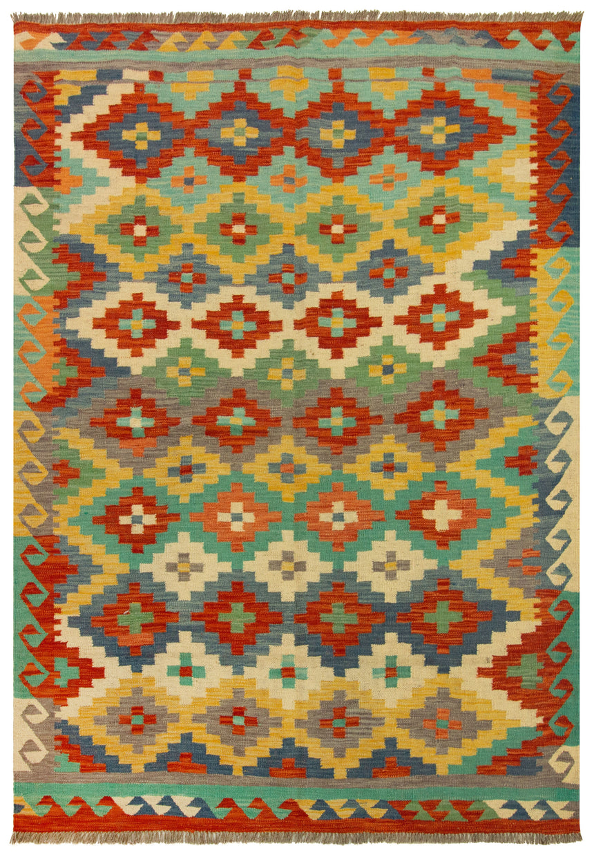 Afghan Kilim | 194 x 158 cm