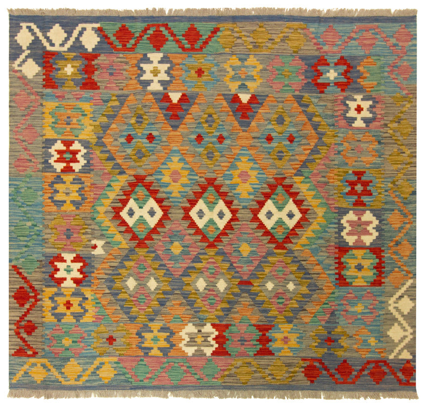 Kilim Afgano | 154 x 150 cm