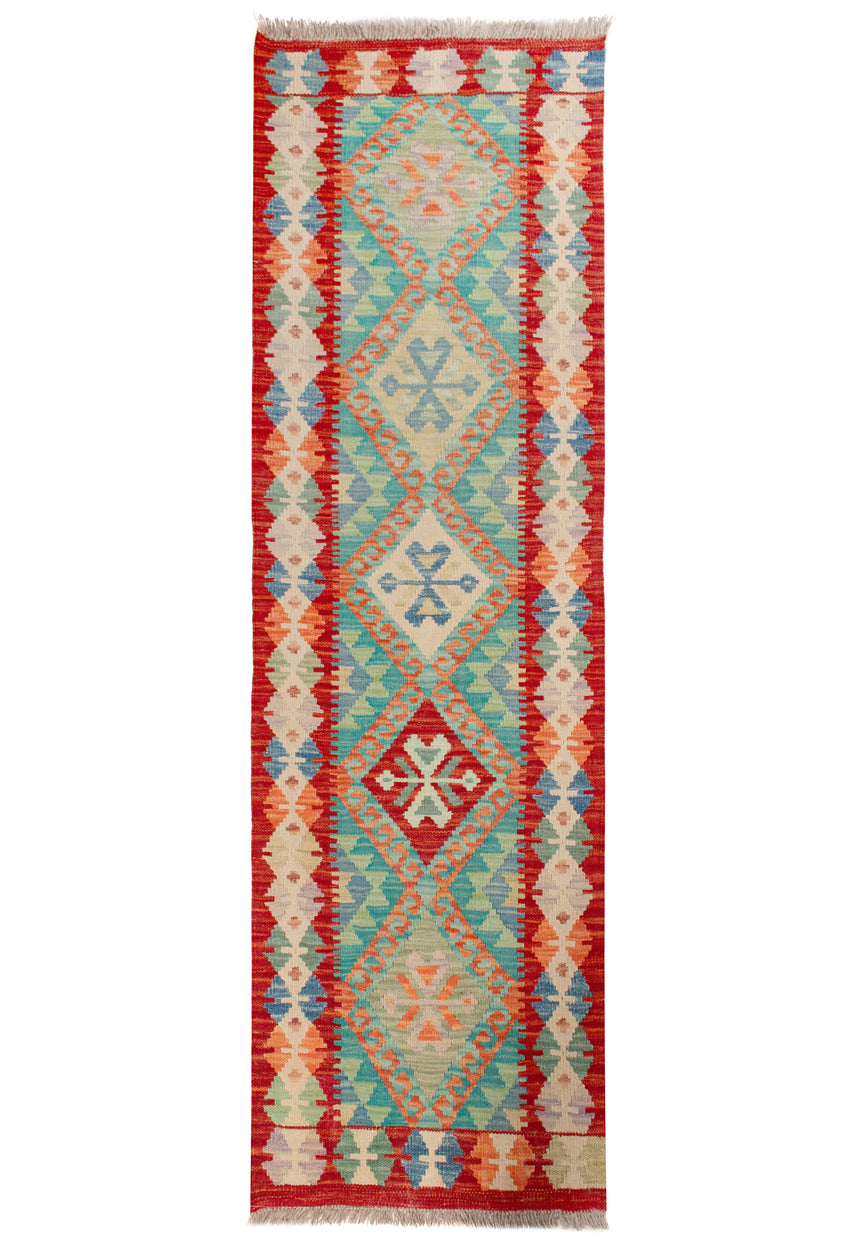 Kilim Afgano | 195 x 61 cm
