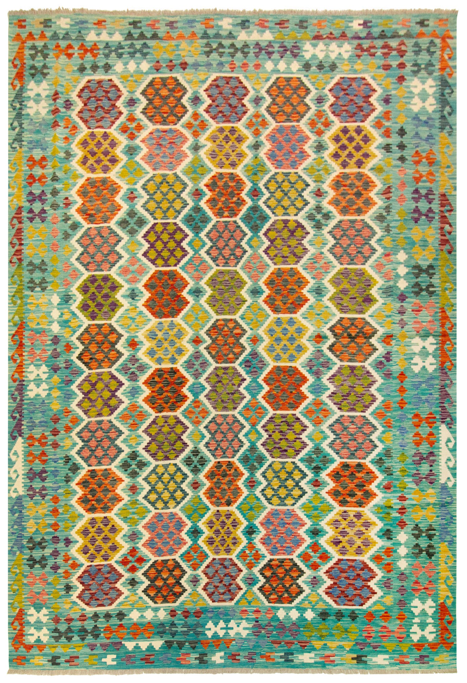 Kilim Afgano | 336 x 264 cm