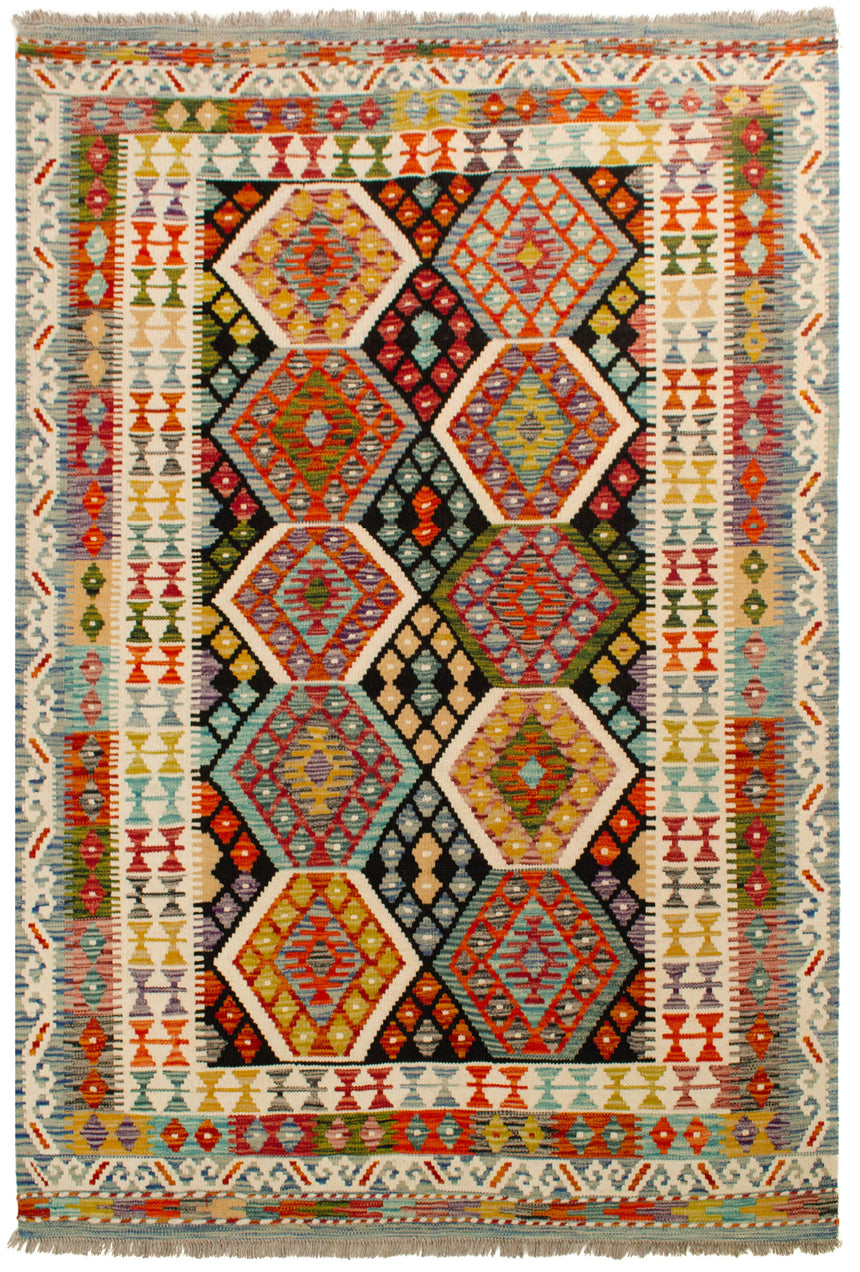 Kilim Afgano | 202 x 149 cm
