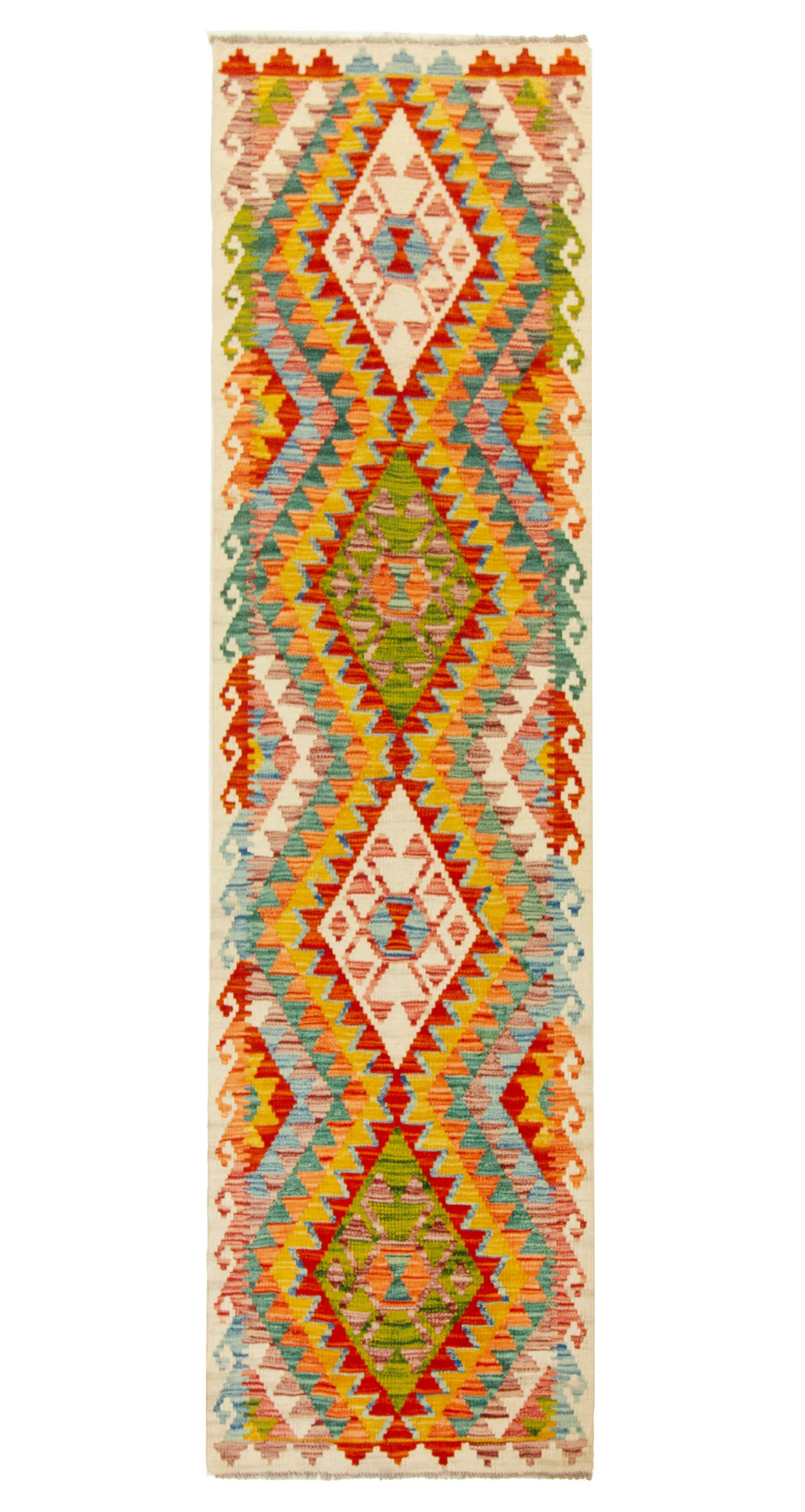 Afghan Kilim | 207 x 64 cm