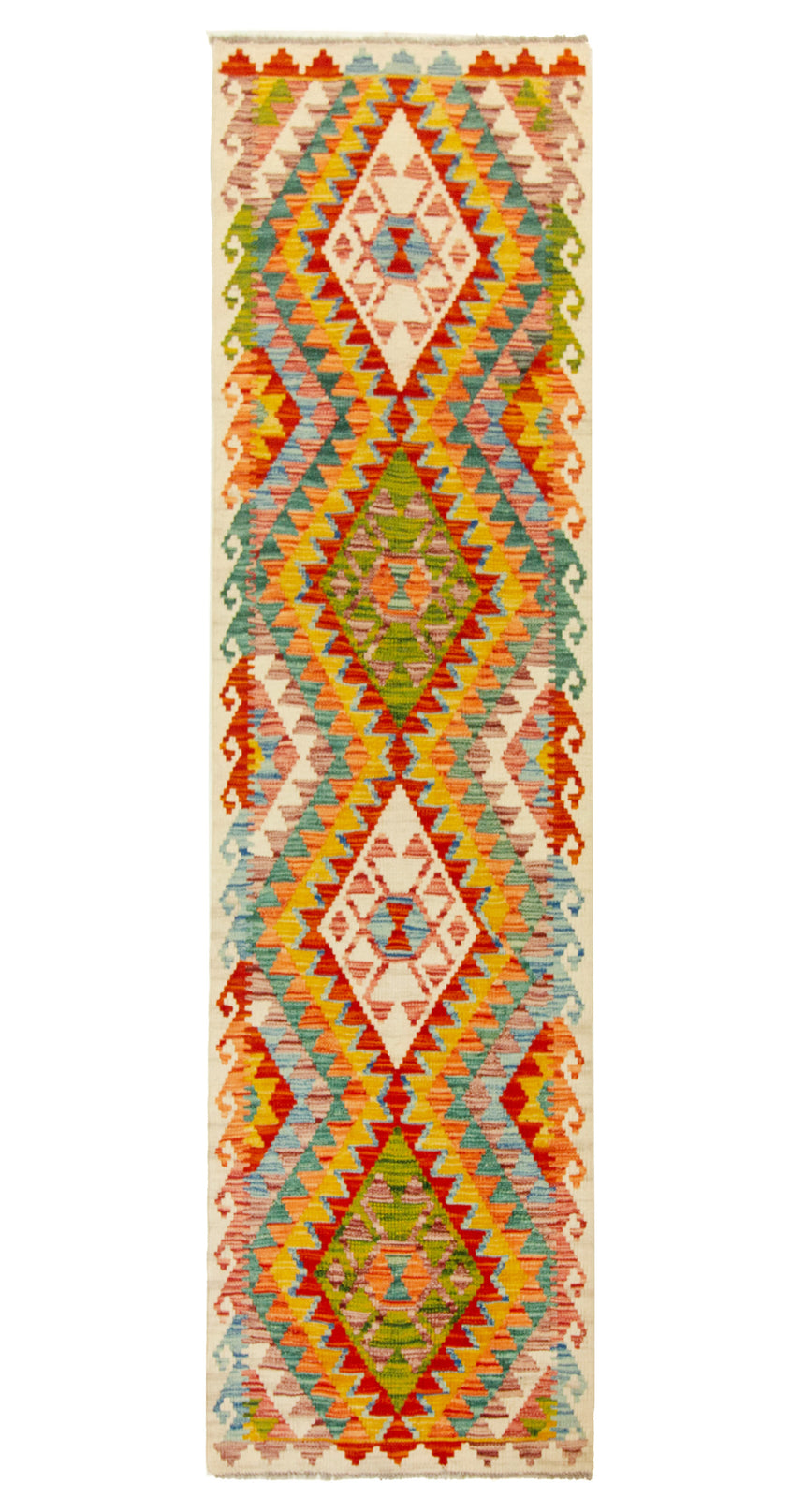 Afghan Kilim | 207 x 64 cm