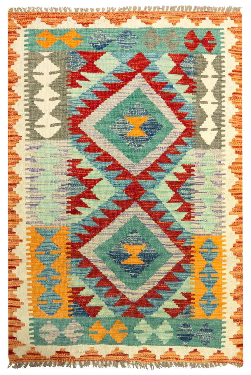 Kilim Afgano | 126 x 82 cm