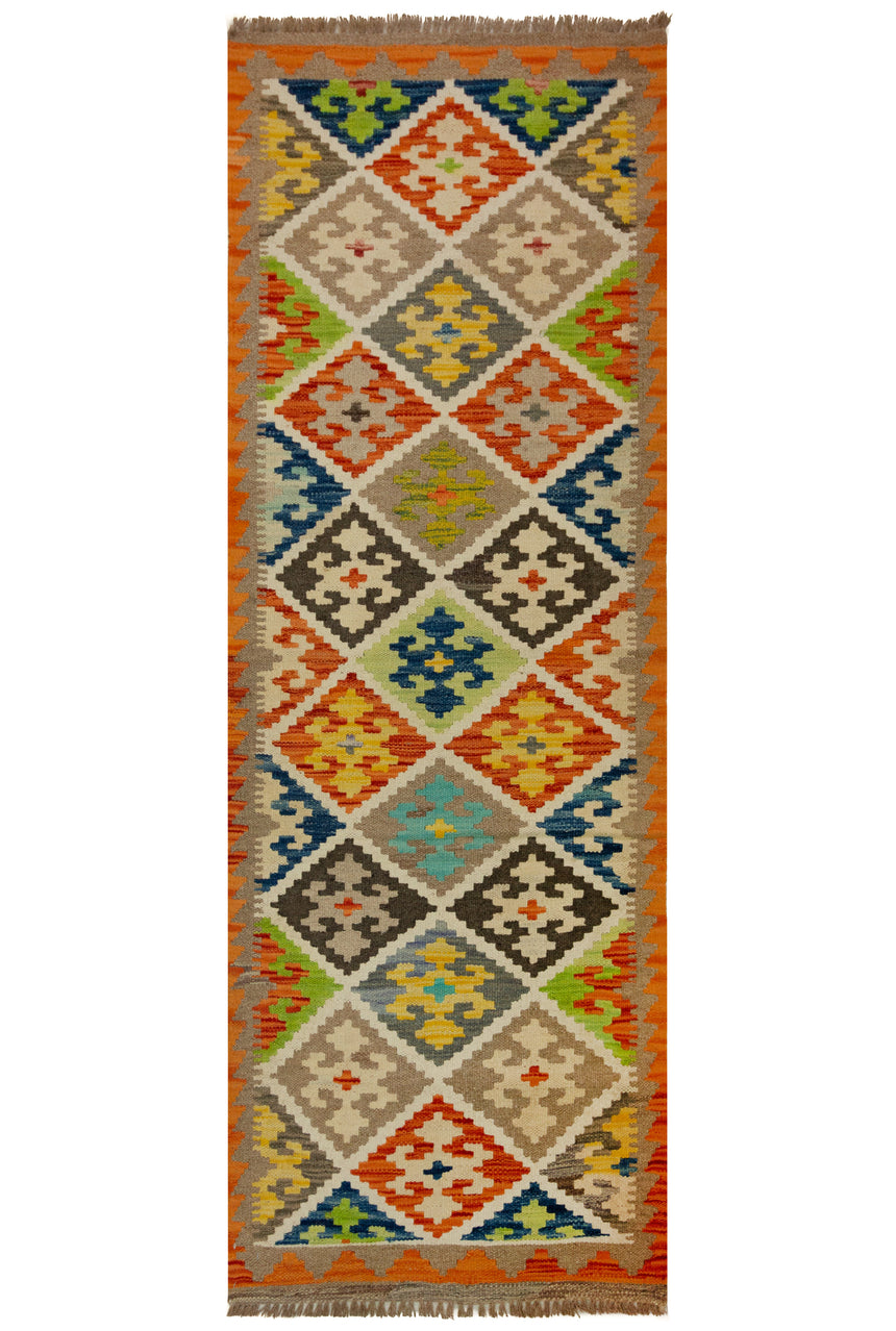 Kilim Afgano | 194 x 73 cm