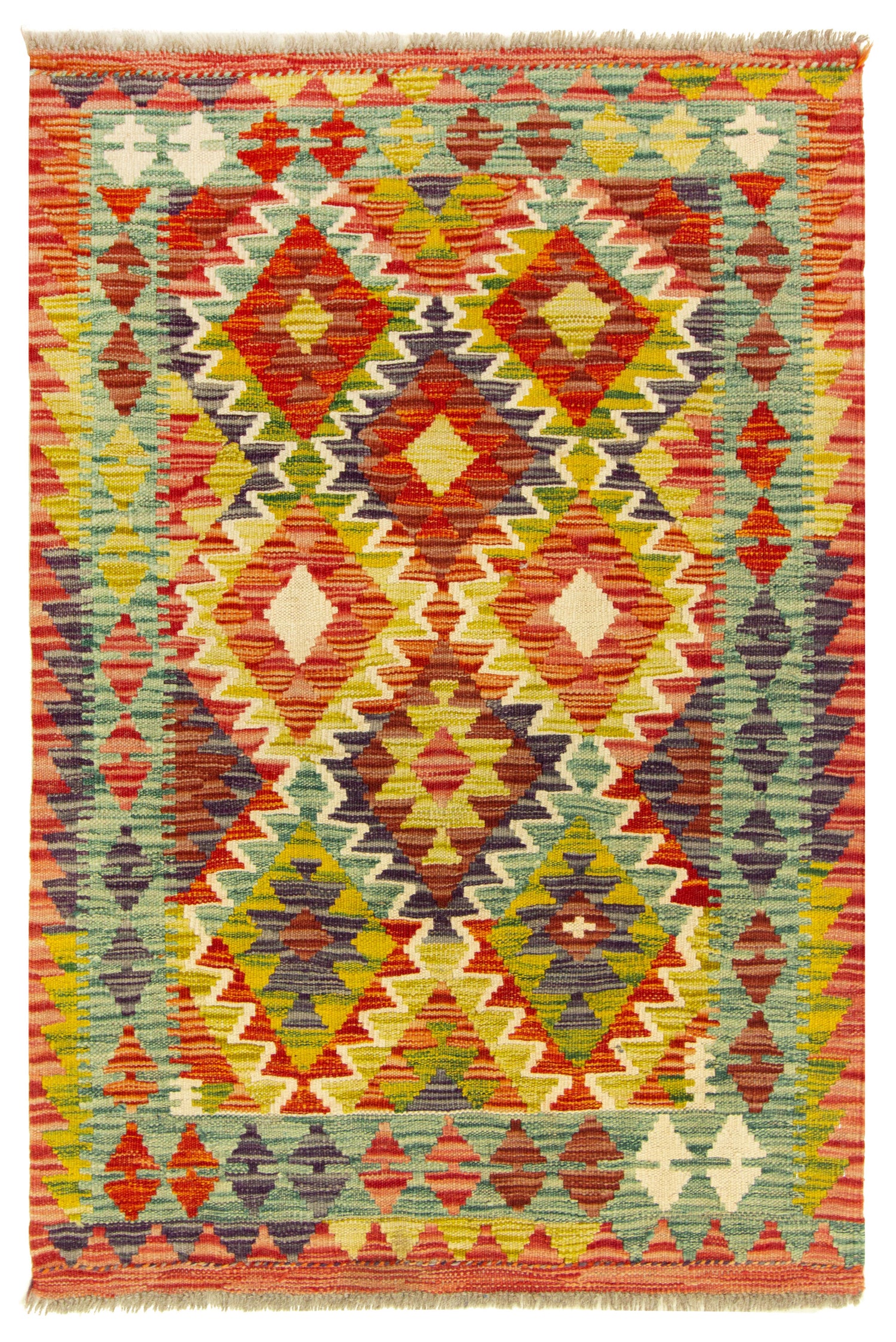 Kilim Afgano | 123 x 82 cm