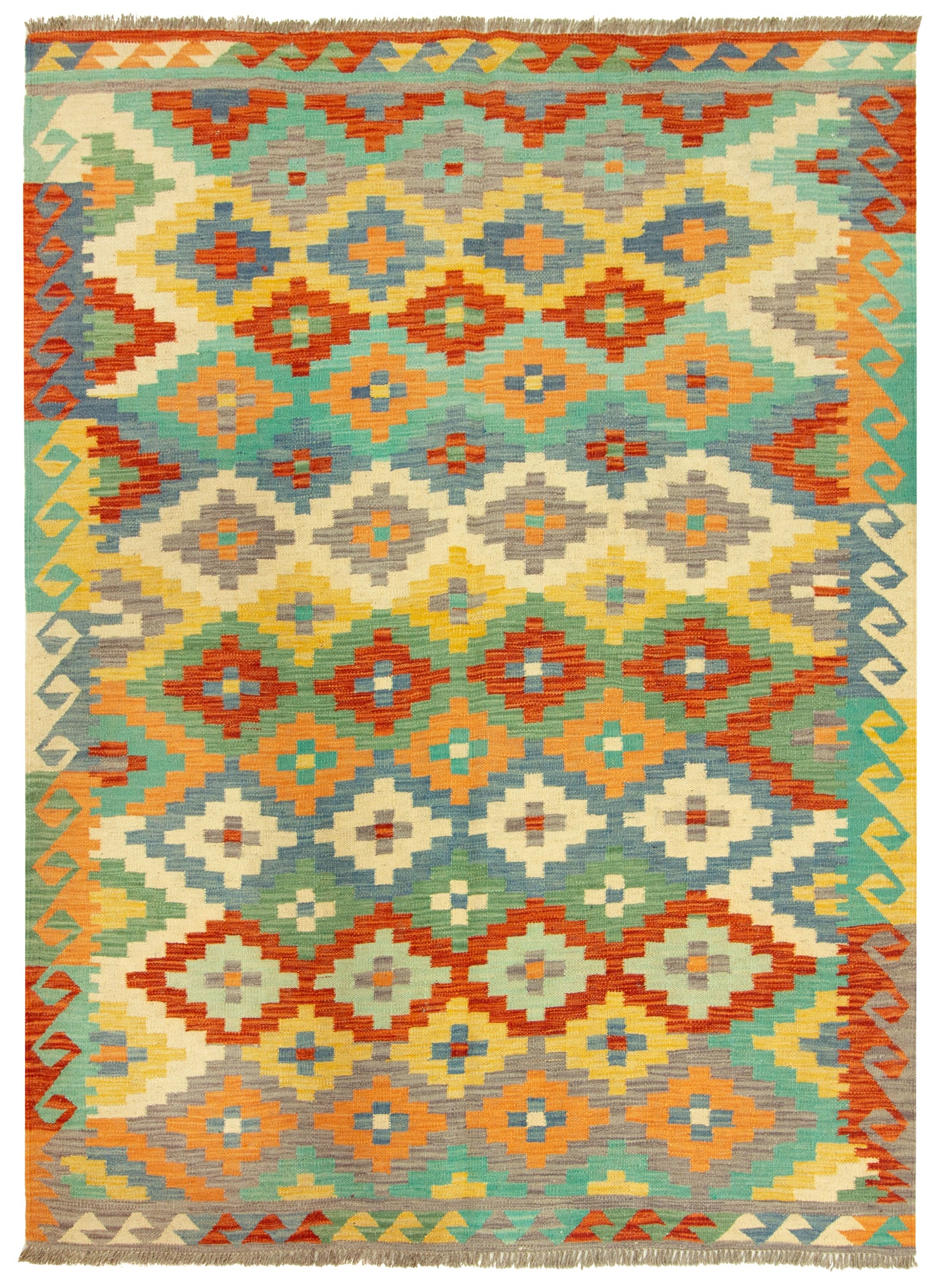 Kilim Afgano | 194 x 155 cm