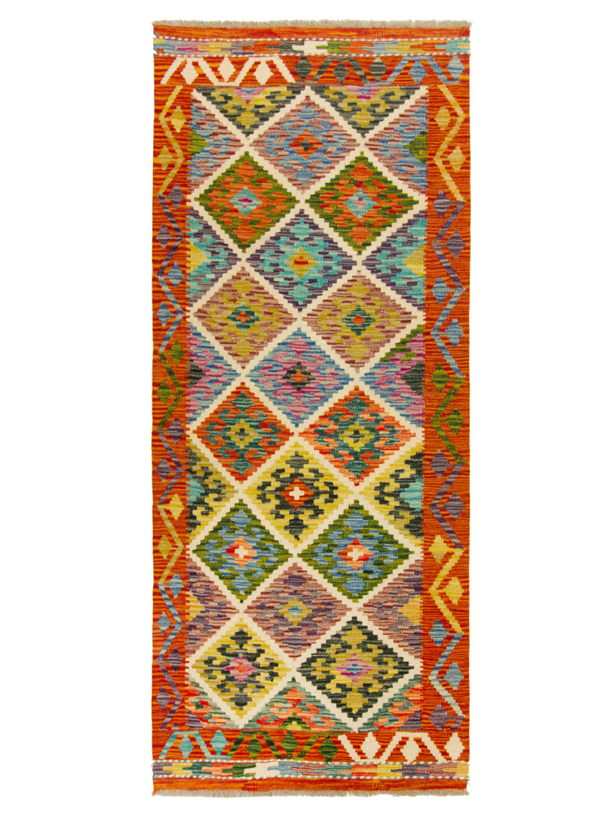 Kilim Afgano | 192 x 85 cm