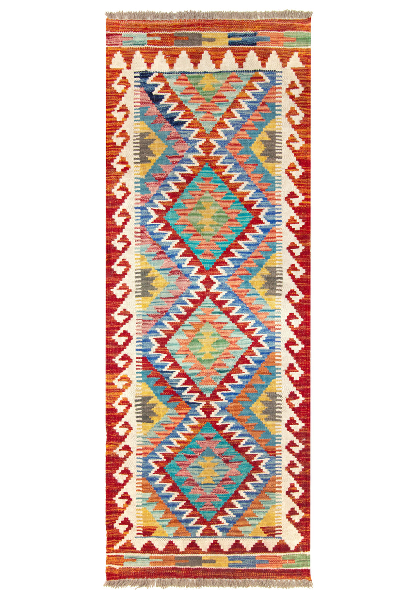 Kilim Afgano | 139 x 51 cm