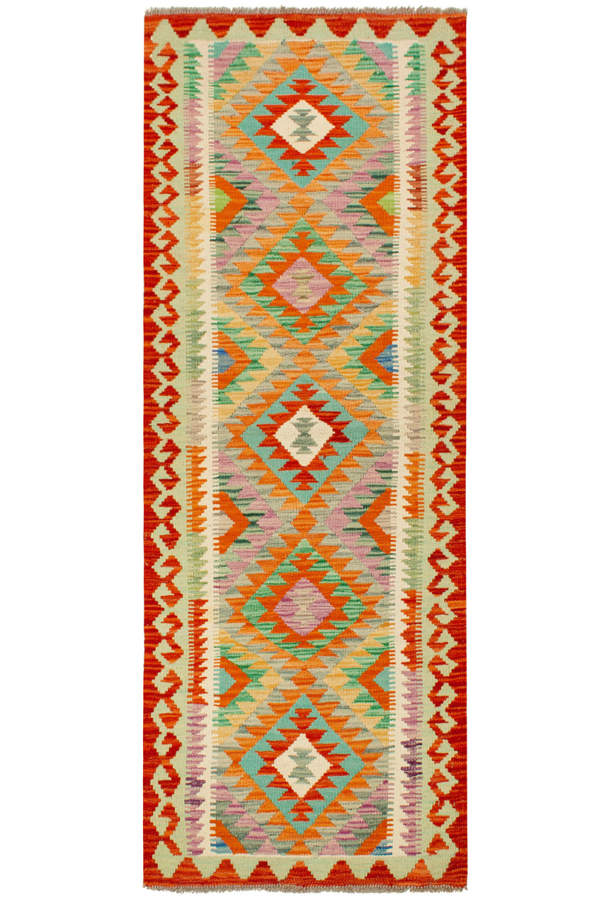 Kilim Afghan | 201 x 69 cm