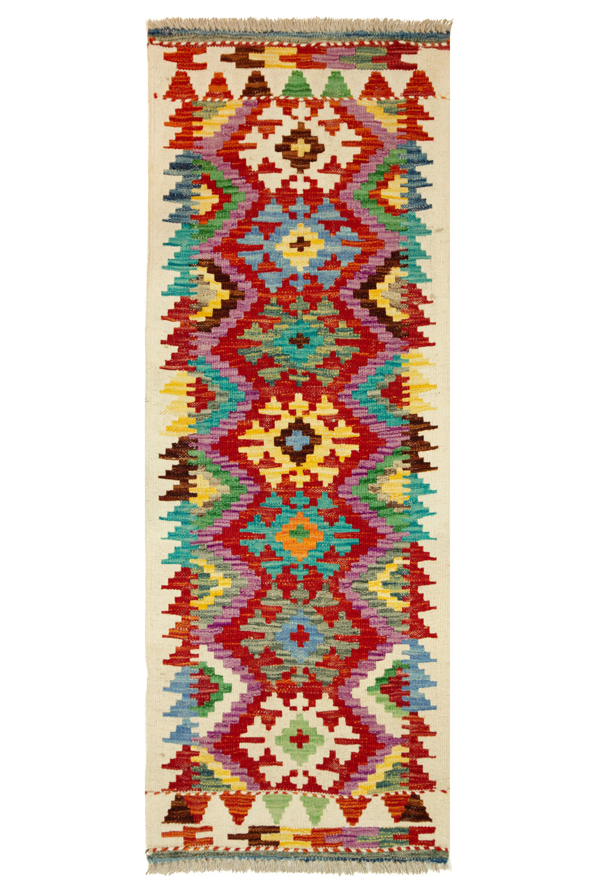 Kilim Afgano | 143 x 54 cm