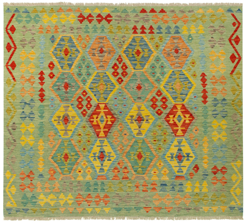 Kilim Afgano | 191 x 201 cm