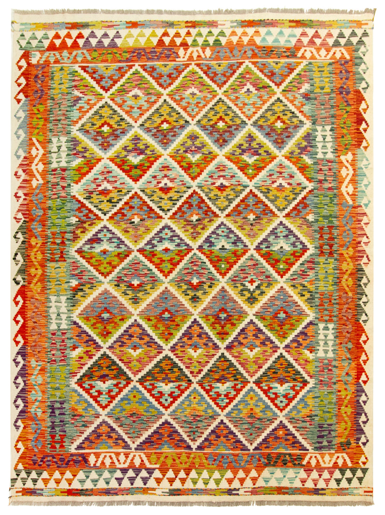 Kilim Afgano | 236 x 194 cm