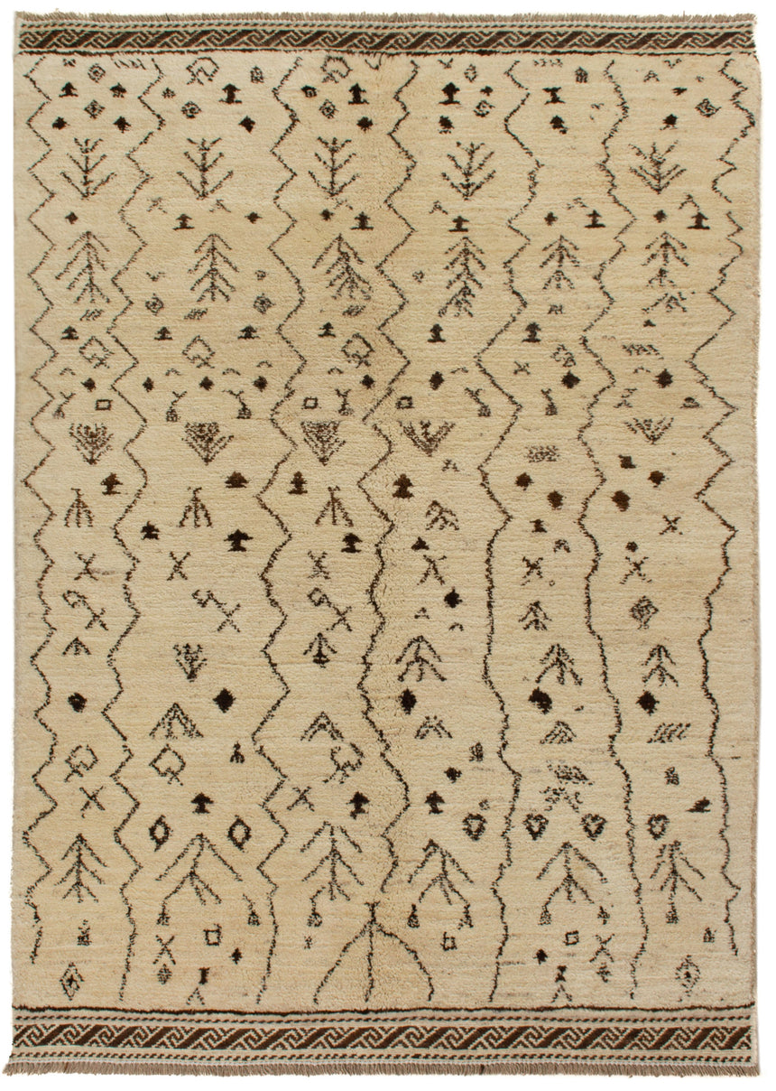 Alfombra Moderna Bereber Tribal | 203 x 131 cm
