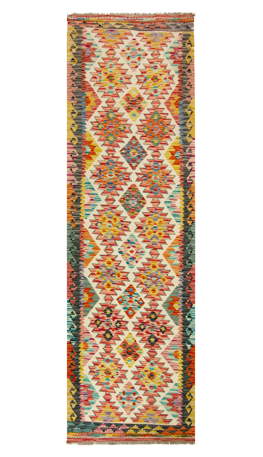 Kilim Afgano | 260 x 85 cm