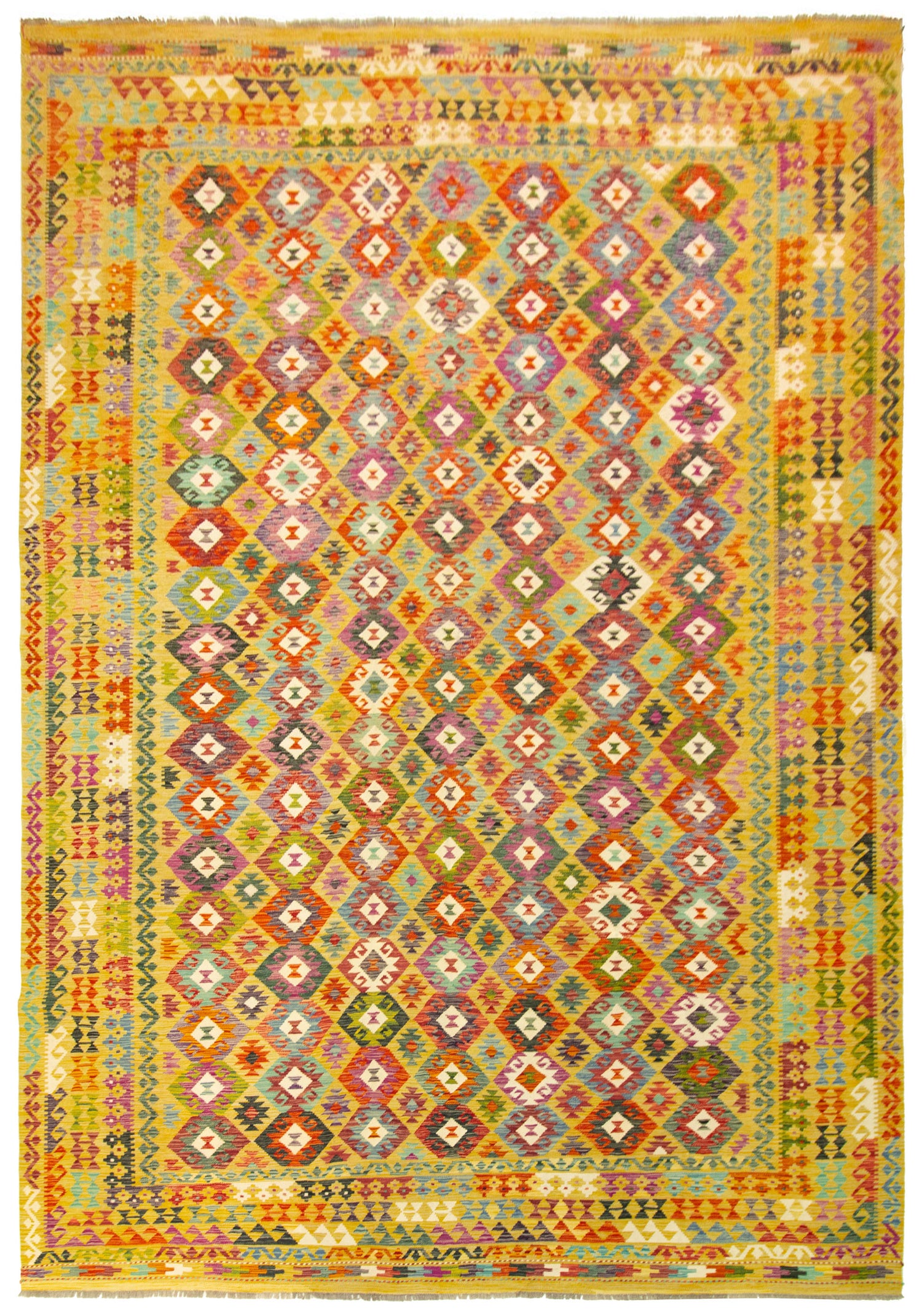 Kilim Afgano | 400 x 305 cm