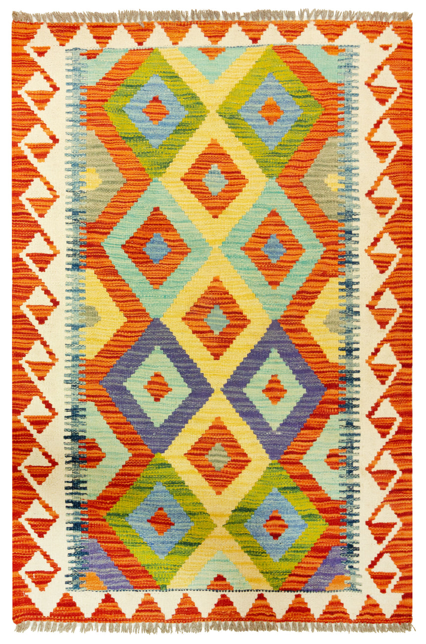 Kilim Afgano | 126 x 86 cm