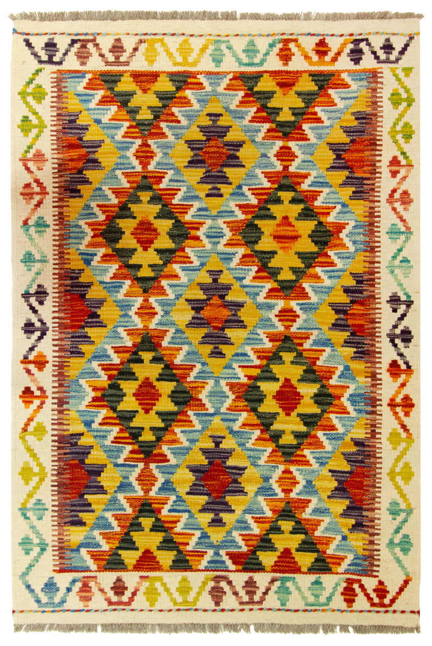 Kilim Afgano | 122 x 82 cm