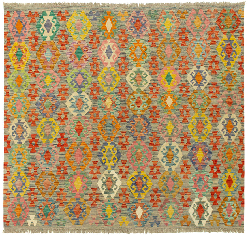 Kilim Afgano | 191 x 206 cm