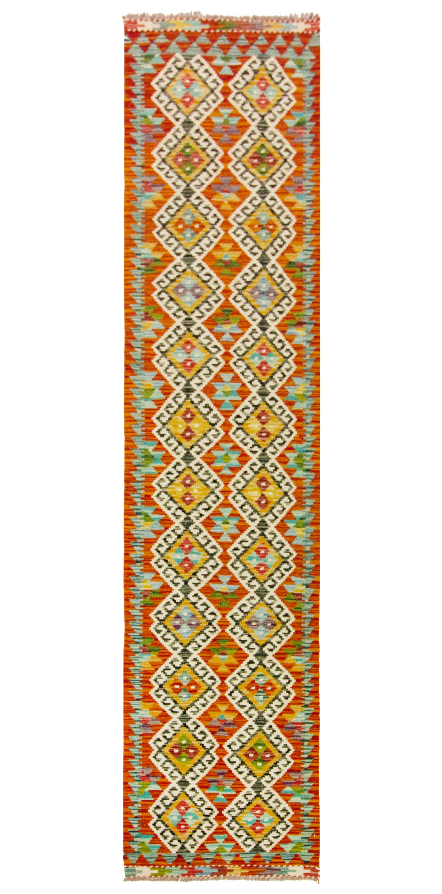 Afghan Kilim | 283 x 60 cm
