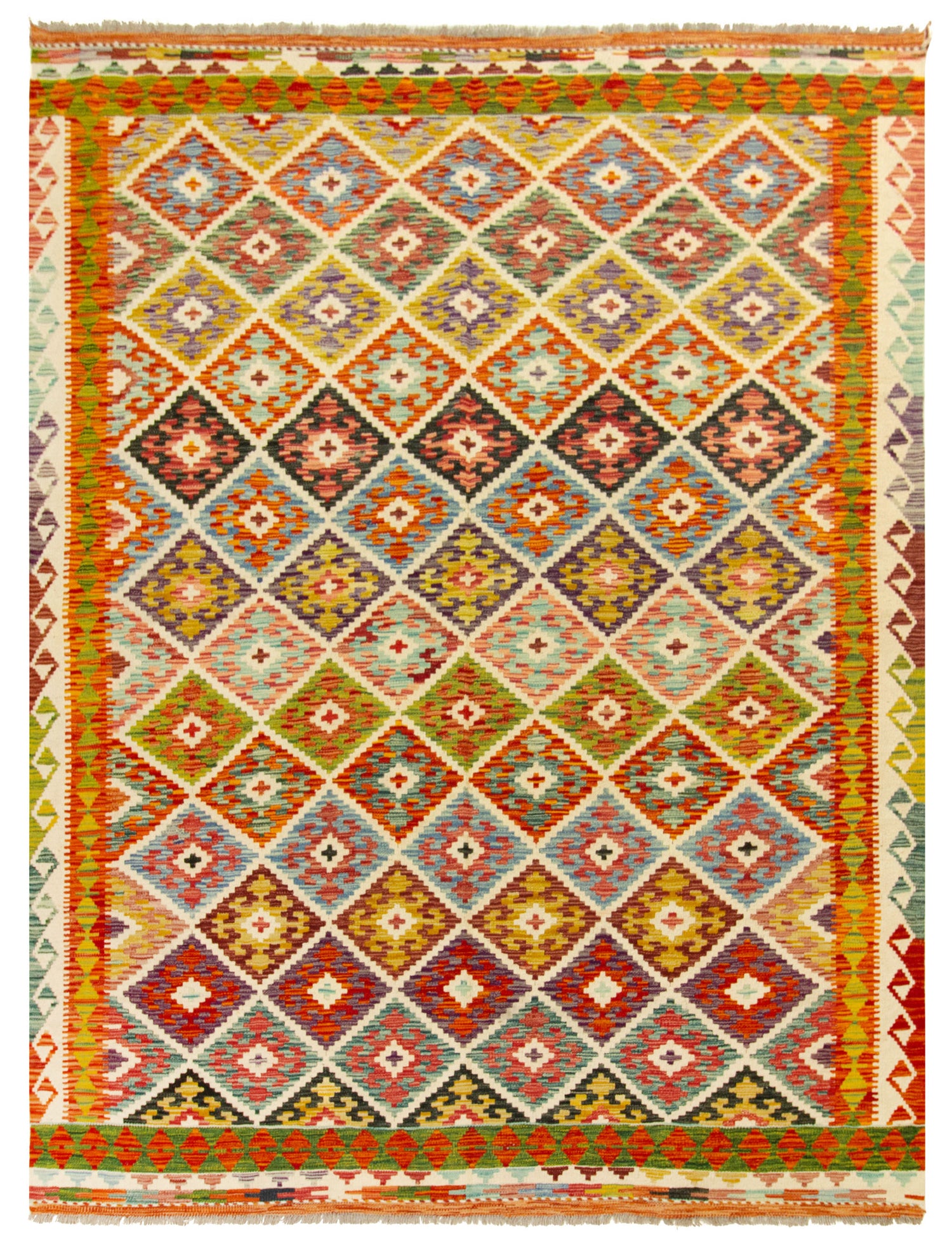 Kilim Afgano | 248 x 199 cm