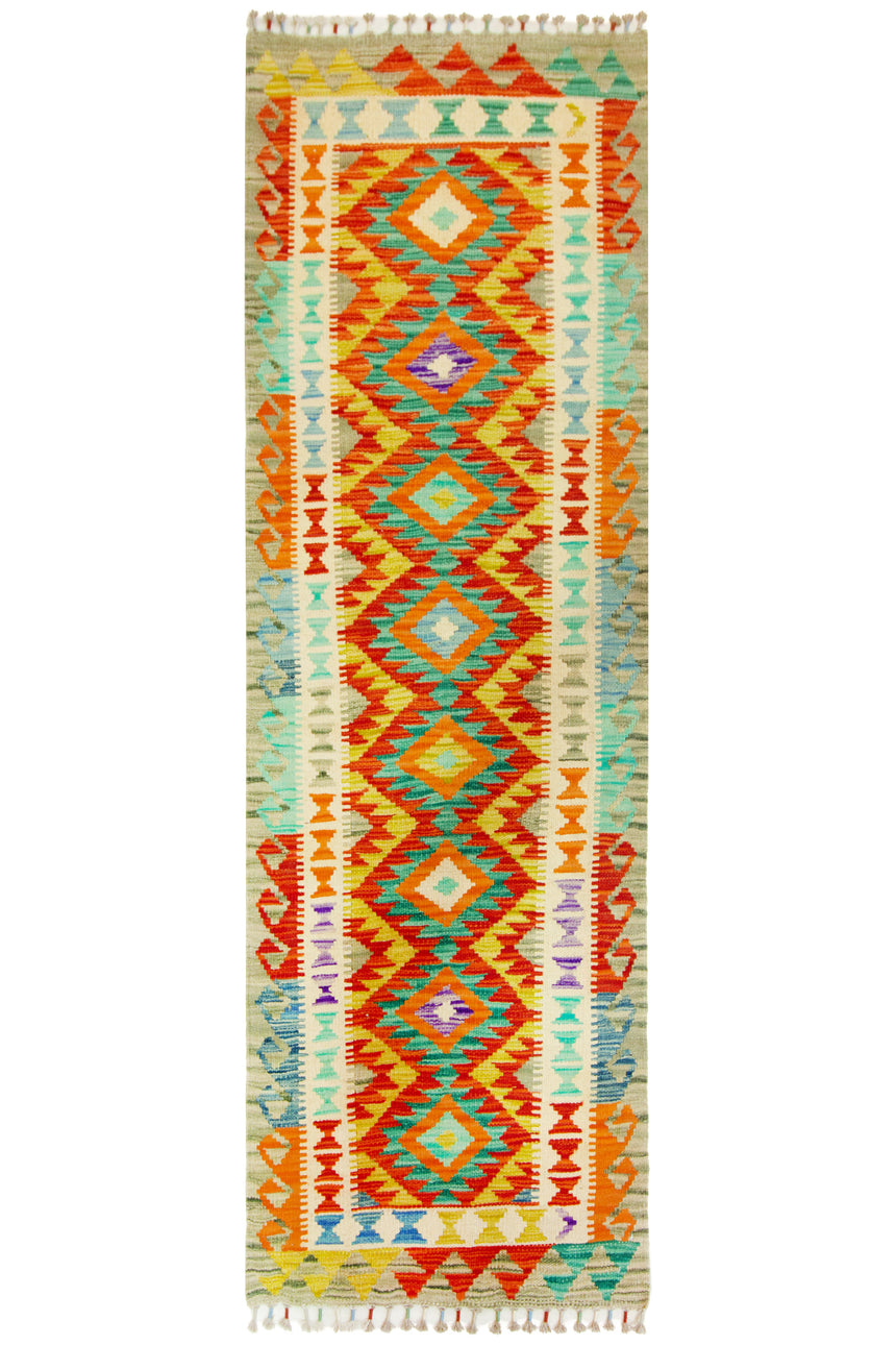Kilim Afgano | 205 x 70 cm