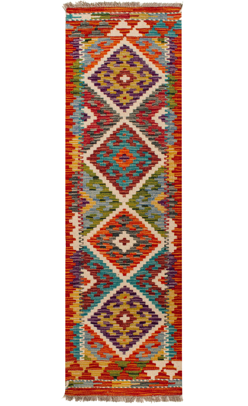 Kilim Afgano | 146 x 41 cm