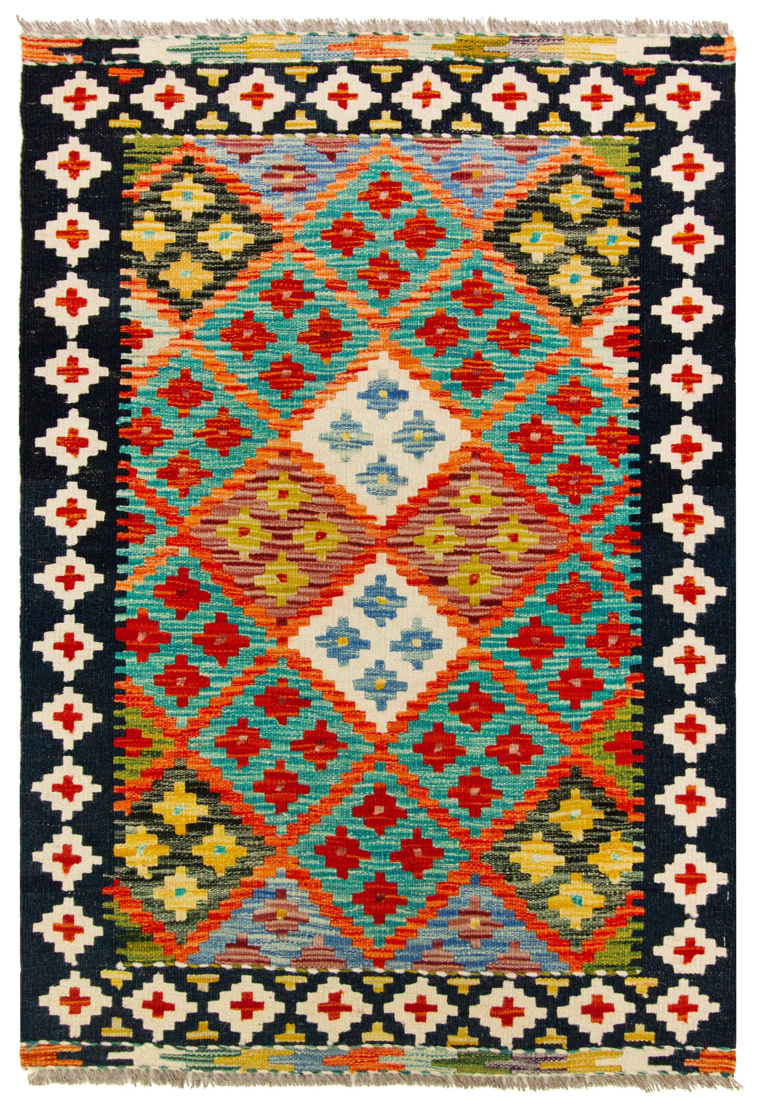Kilim Afgano | 121 x 83 cm