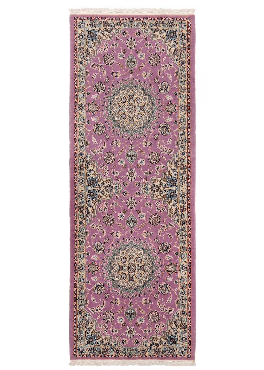 Alfombra persa Nain 9La | 210 x 75 cm