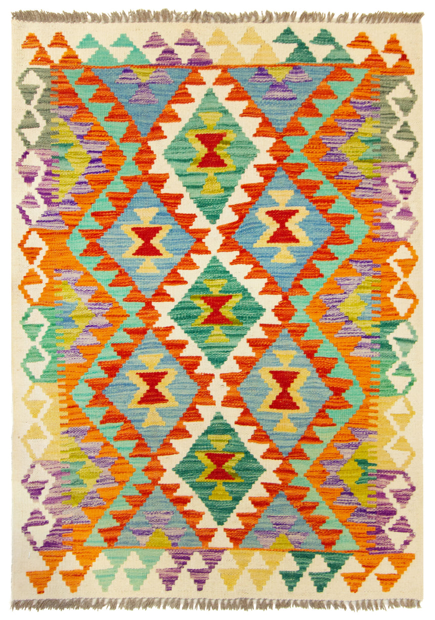 Kilim Afgano | 123 x 90 cm