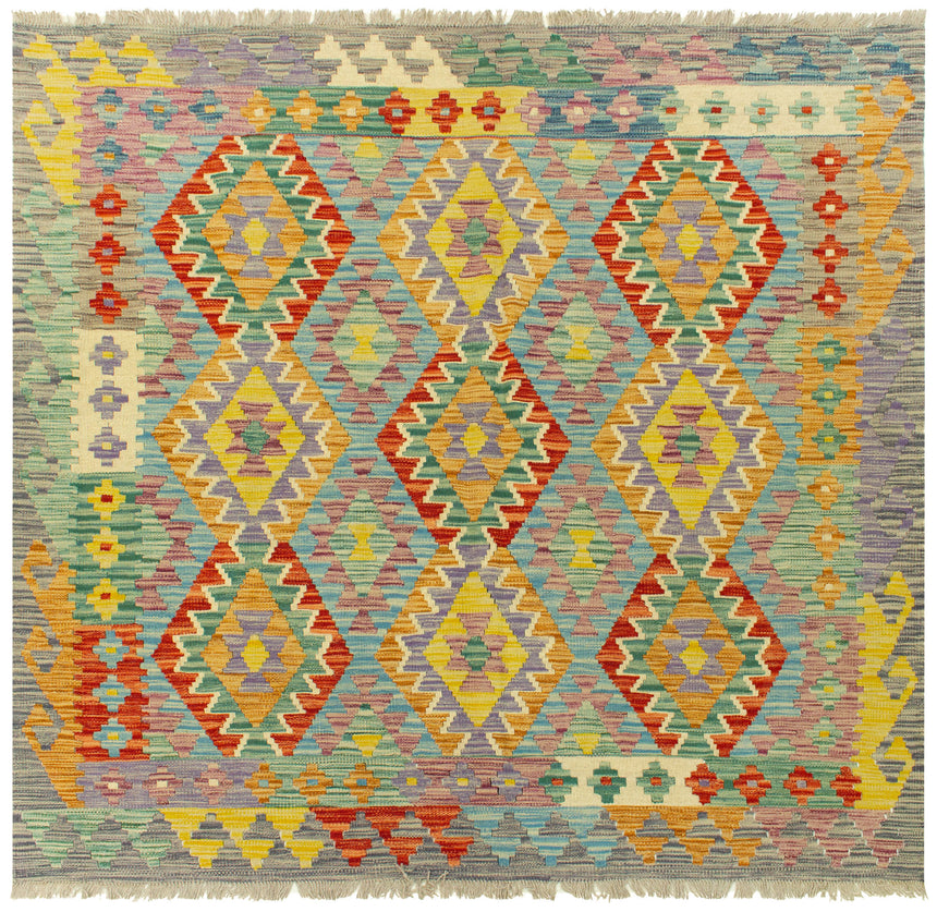 Kilim Afgano | 156 x 156 cm