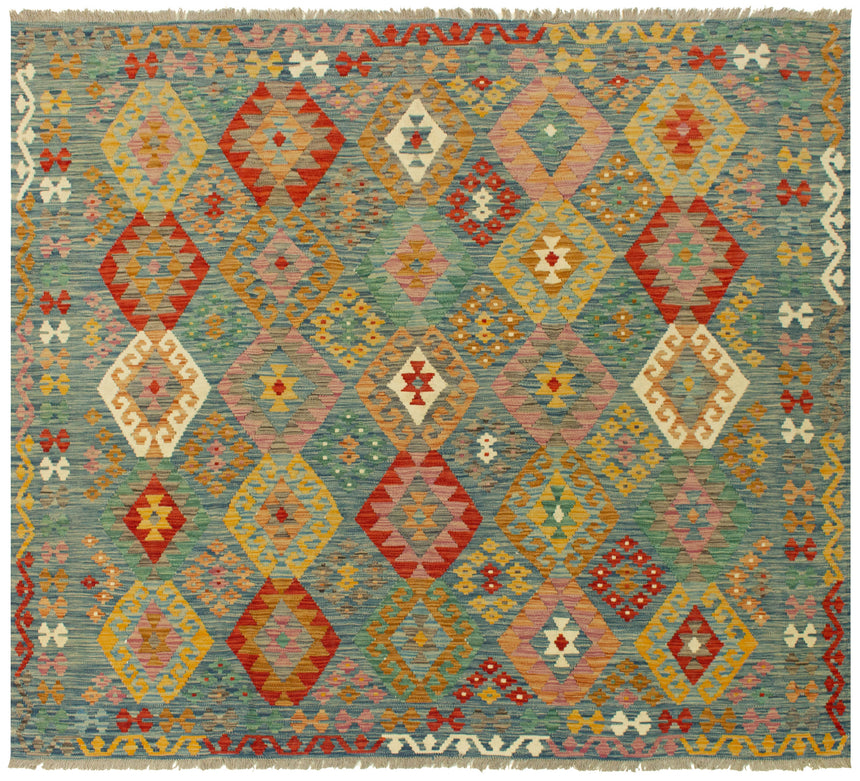 Kilim Afgano | 199 x 209 cm