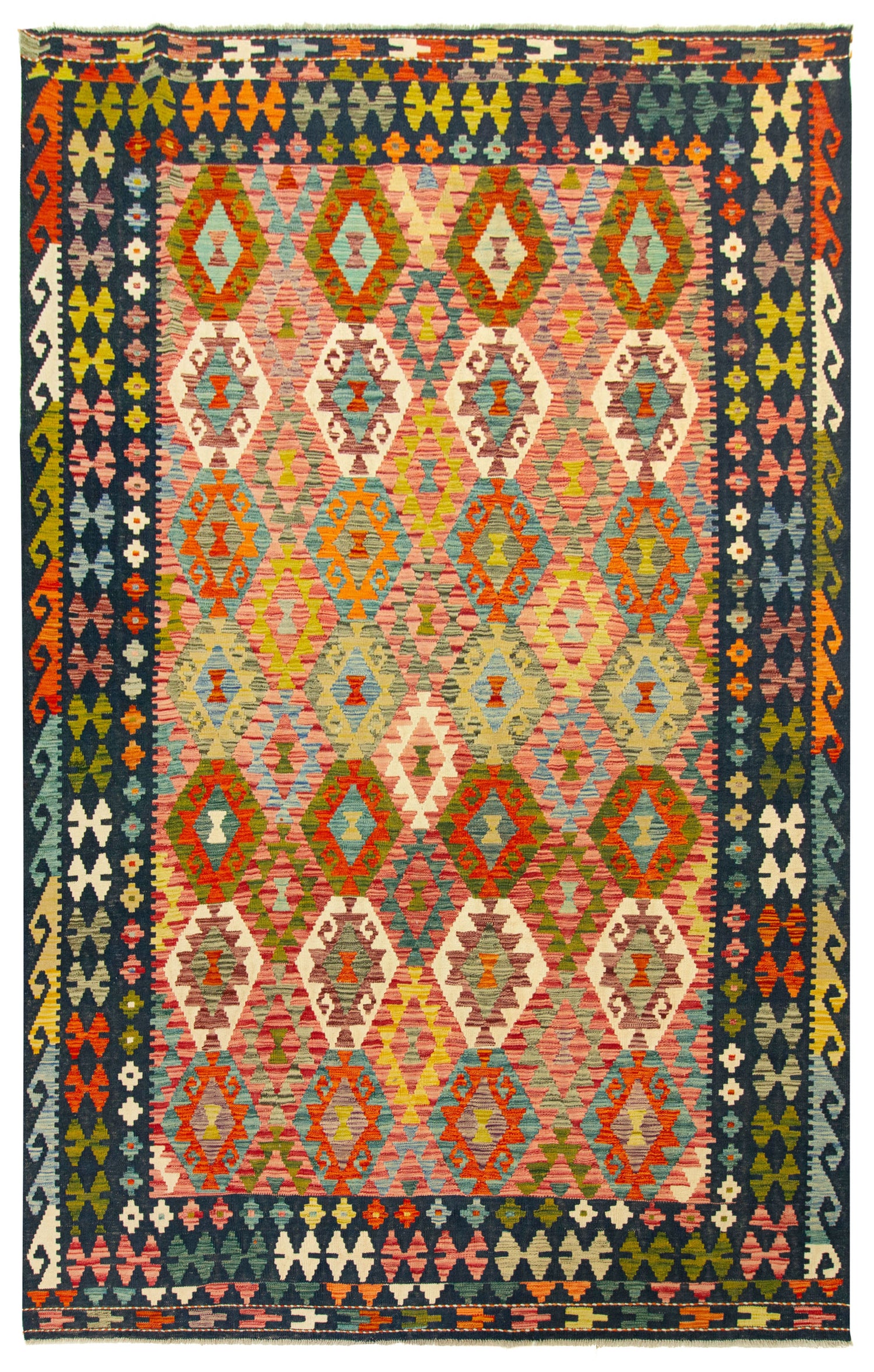 Afghan Kilim | 302 x 200 cm
