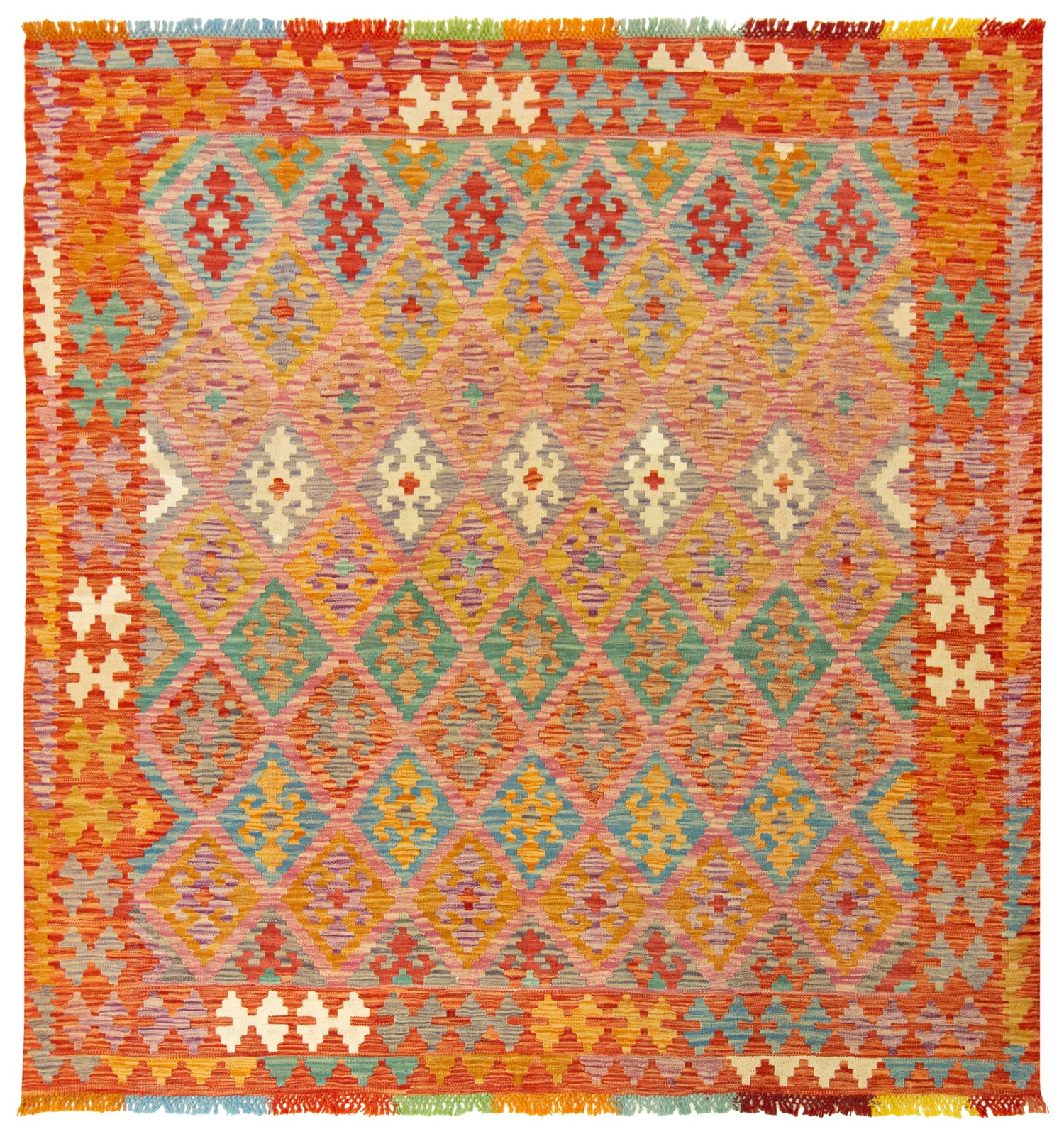 Kilim Afgano | 205 x 200 cm