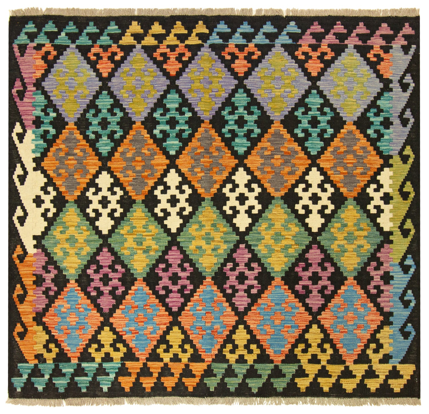 Kilim Afgano | 153 x 147 cm