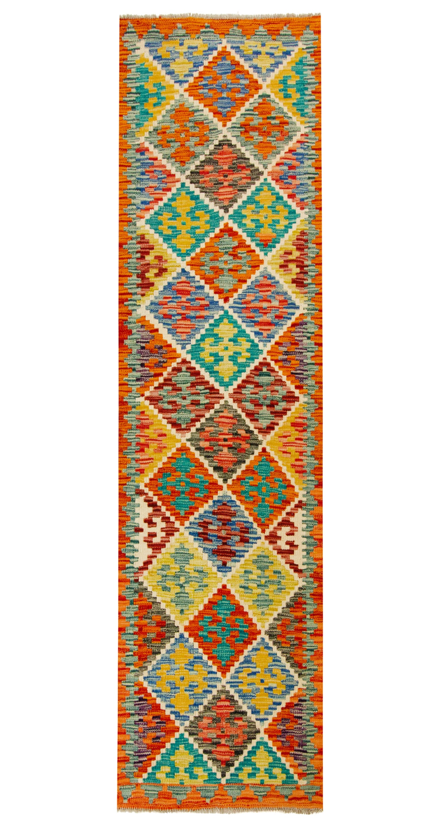 Afghan Kilim | 199 x 60 cm