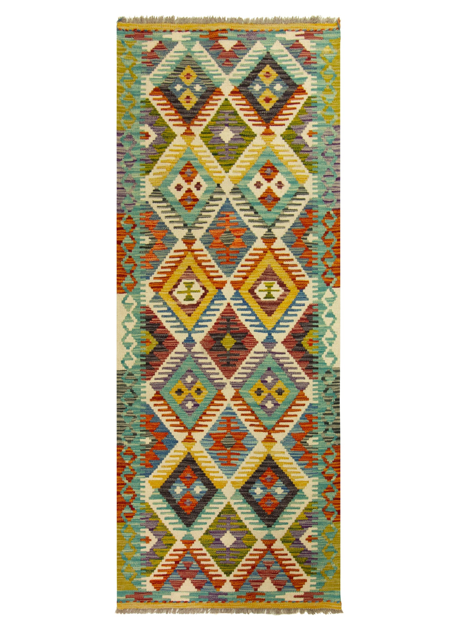 Kilim Afgano | 197 x 80 cm