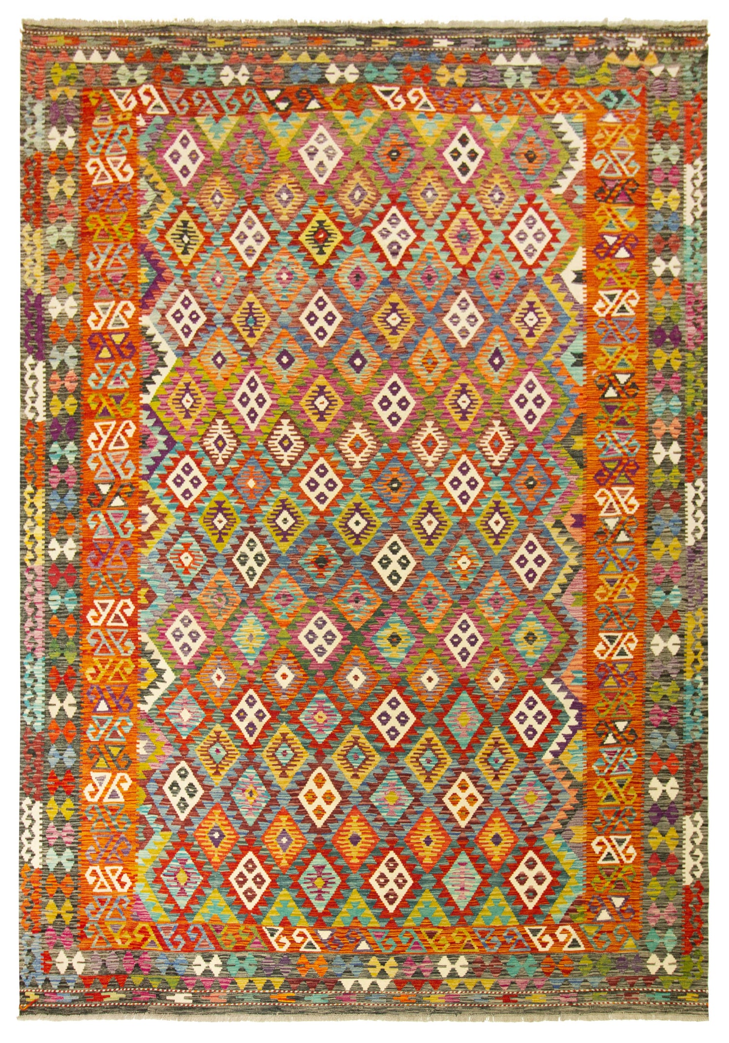 Kilim Afgano | 370 x 285 cm