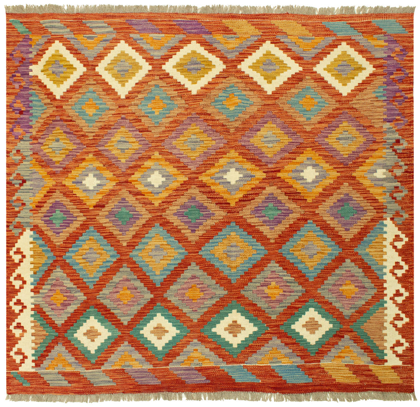Kilim Afgano | 149 x 153 cm