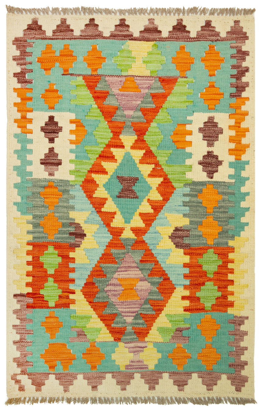 Kilim Afgano | 121 x 81 cm
